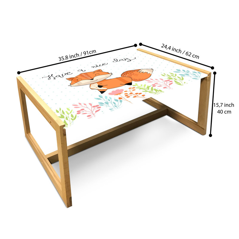 Jamarii Sled Coffee Table, 90cm H x 62cm W x 40cm D