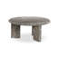 Dakota Nesting Coffee Table- Small-Dark Taupe Marble Solid