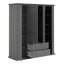 Helena 4 Door Manufactured Wood Wardrobe-49698124