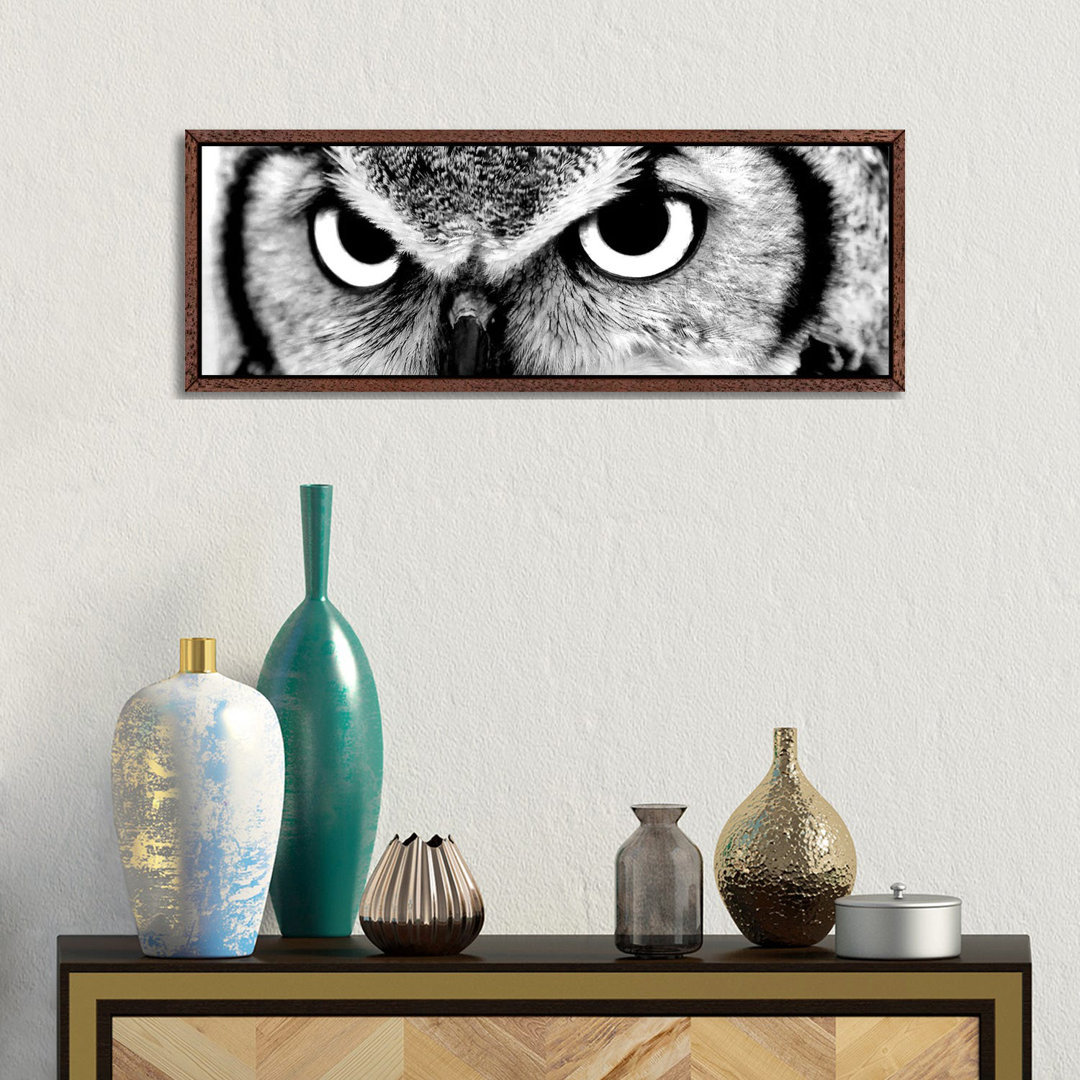 Leinwandbild Owl Eyes von PhotoINC Studio