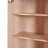 67.2" Tall Bathroom Storage Cabinet With Tempered Glass Doors-1796019094