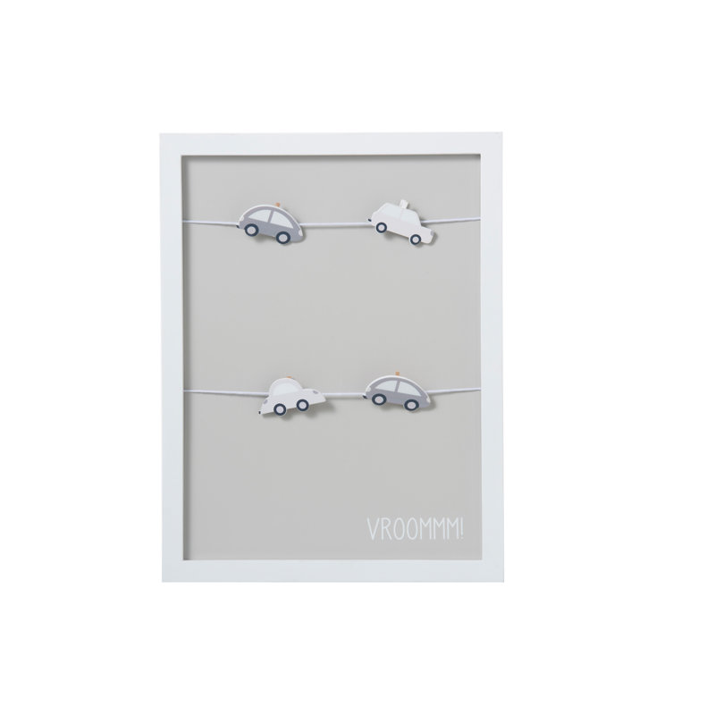 Camas White Shadow Box Picture Frame