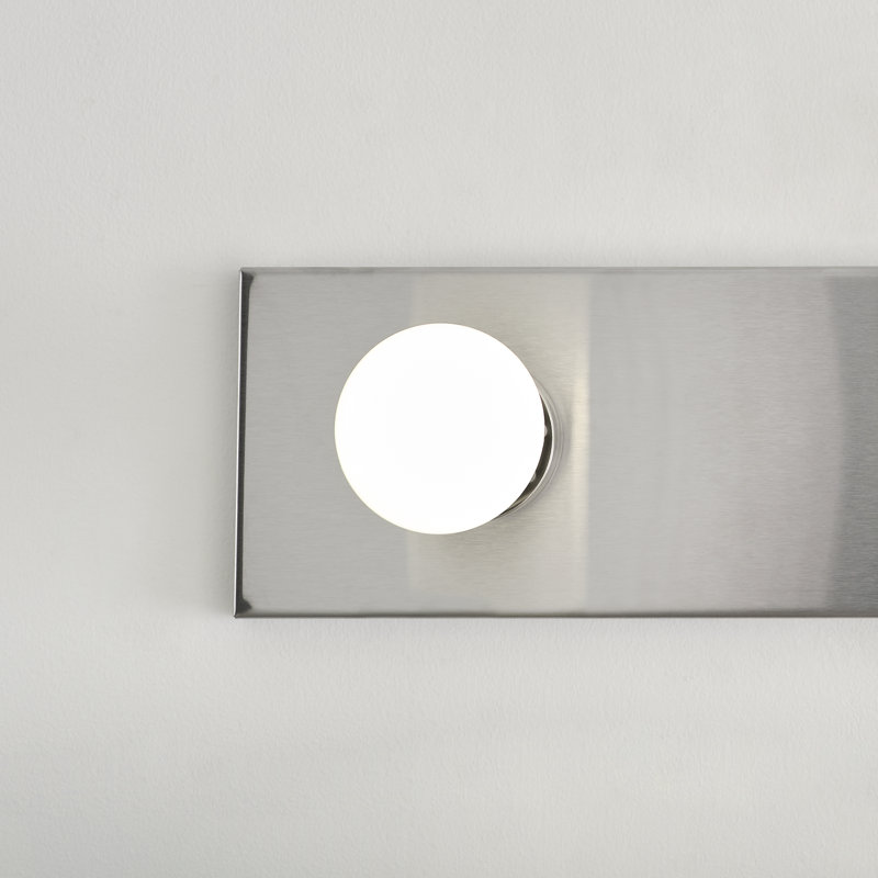 Center Stage Three Light Wall / Bath from Generation Lighting , Brushed Stainless