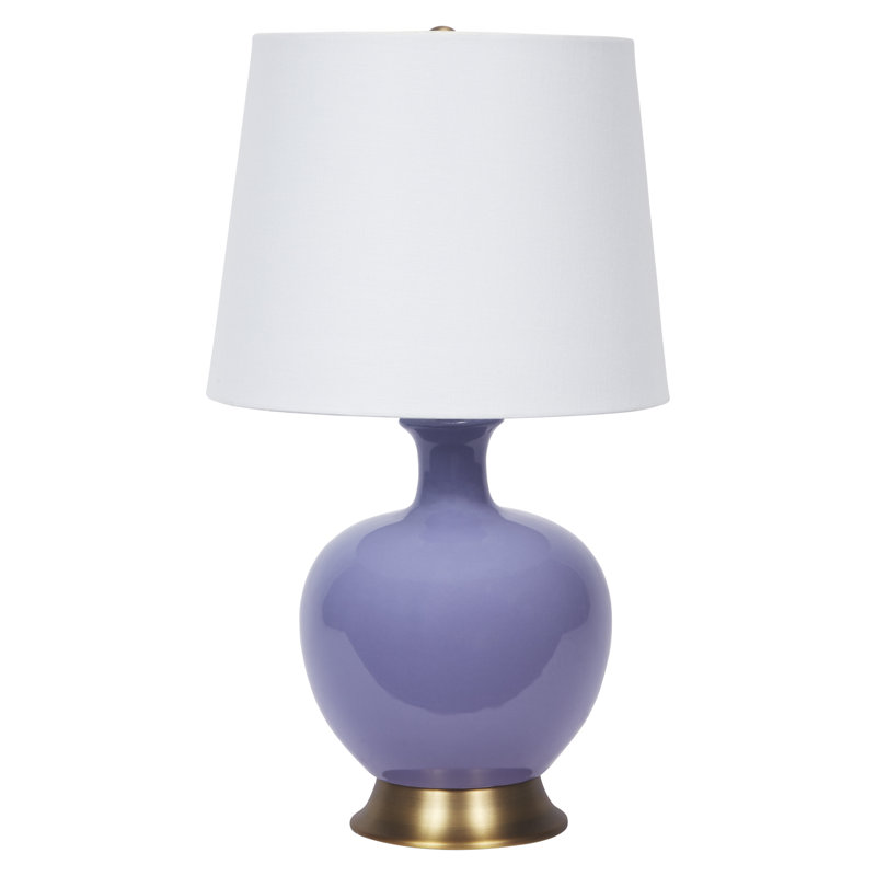 Ceramic Lila Table Lamp, Lavender