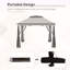 Abri escamotable d'extérieur 11 pi x 11 pi Outsunny-125979815
