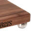 Planche en noyer grain 1,5 "avec pieds en acier inoxydable Gift-243497610-243497717