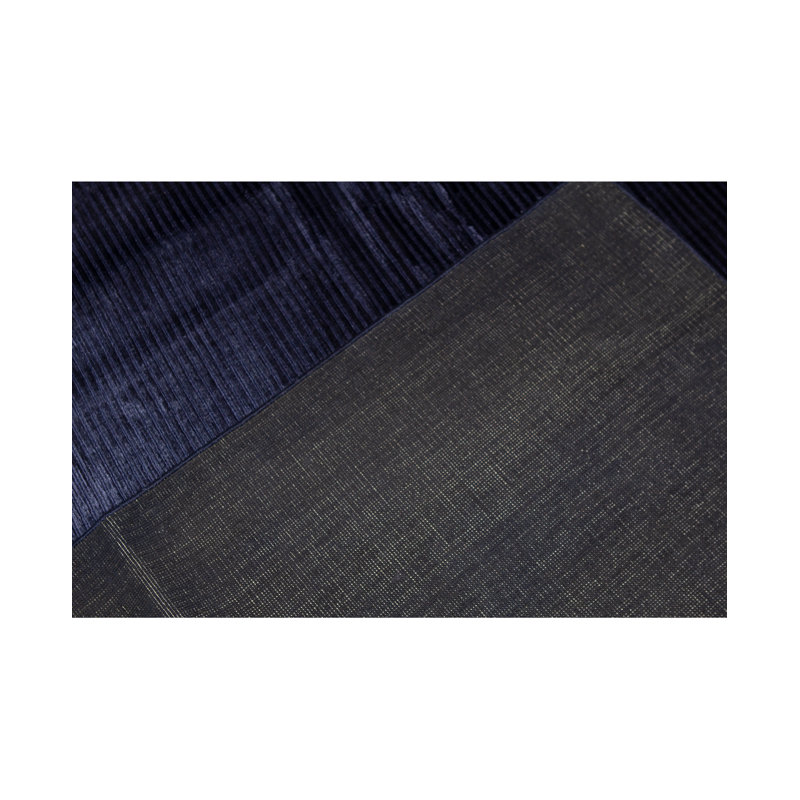 Hand-Knotted High-Quality Blue Area Rug
