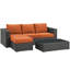 Ensemble modulaire d'extérieur Sunway 3 pièces Modway-31483390
