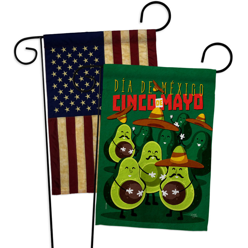 Drapeau de jardin Avocado Fiesta