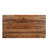 75" Brown Solid Wood Dining Table