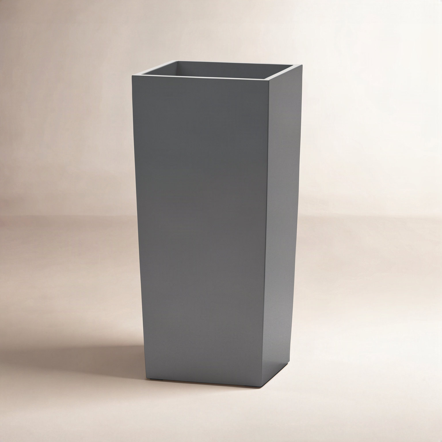 Roseline Handmade Planter Box, 48" H x 23" W x 23" D, Gray