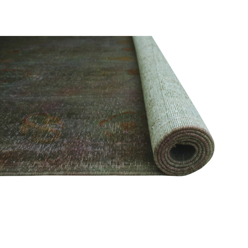 Tapis rétro Kayelani rétro patiné
