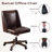 Mellins Swivel Chenille Upholstered Task Chair-886834303