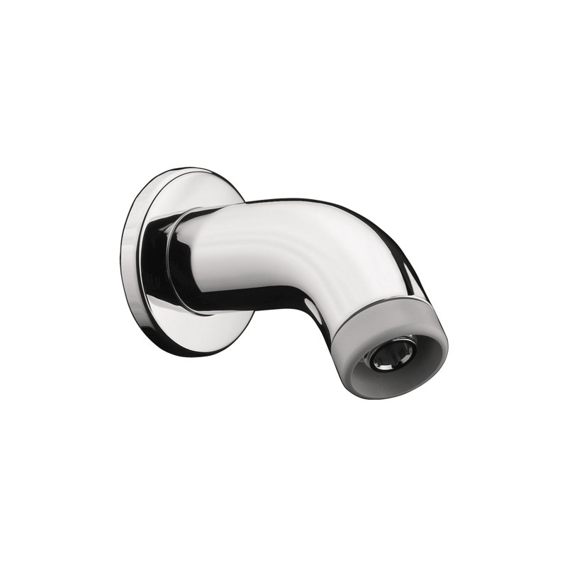 Bras de douche petit moulé 1/2 po avec bride showerpower, Chrome