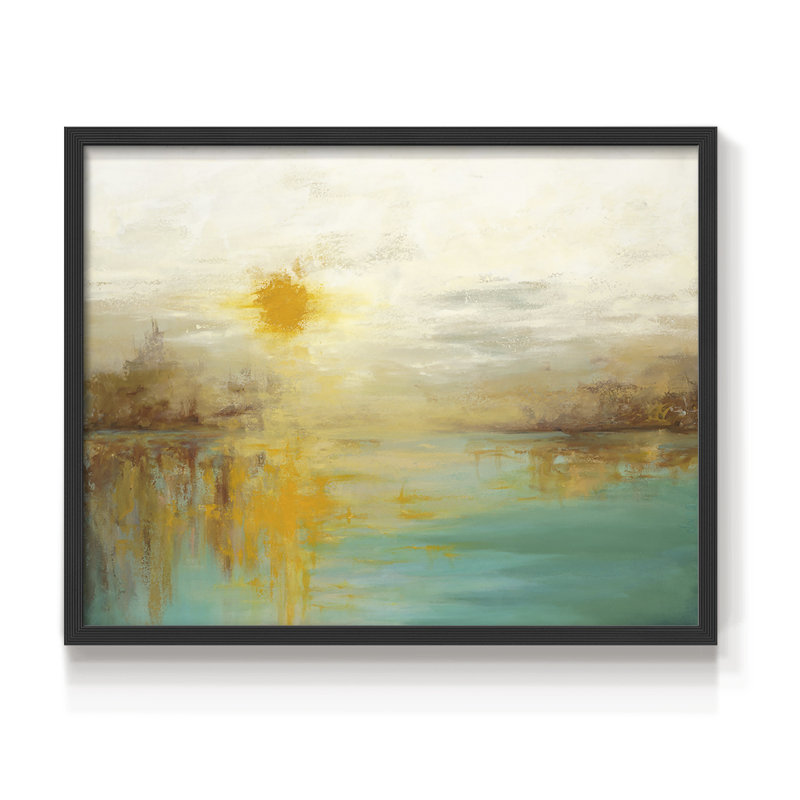 «Last Day of Summer» - Reproduction encadrée - Restickable, H 8 po x l 10 po, Noir, noir, noir, noir