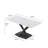 Contemporary Artificial Stone Straight Edge Dinig Table with  Metal Leg-1956294991-2004406413-2004406411