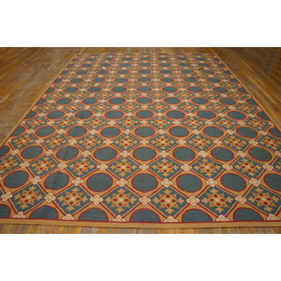 Needlpoints One-of-a-Kind 9' X 12' Wool Area Rug in