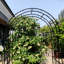 Support en métal pour arche de jardin en métal