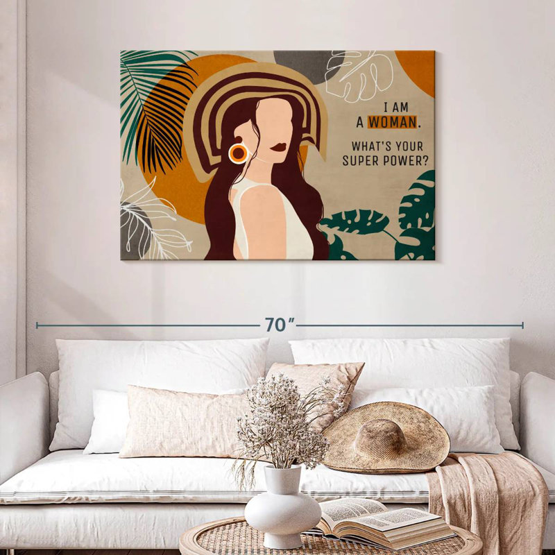 I Am A Woman III, H 30 po x l 45 po