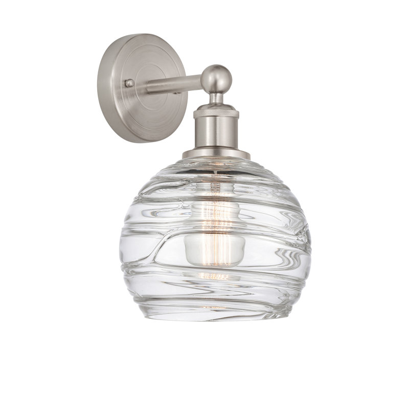 Essex Armed Sconce, Satin Nickel