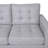Cudahy 82.7" Tufted Sofa, Upholstered 3-Seater Sofa-1282066221
