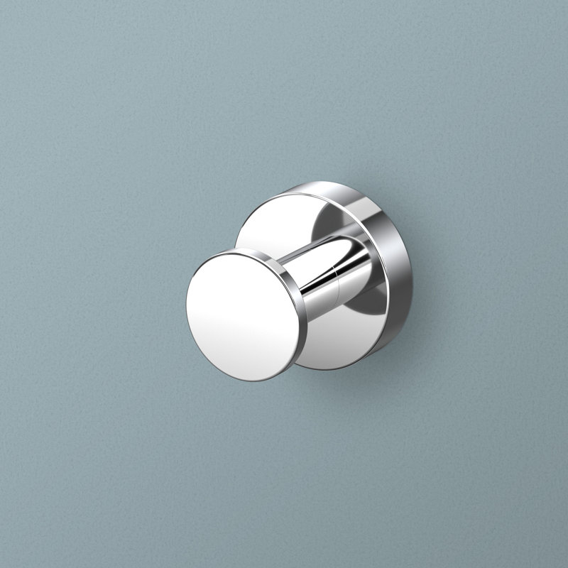 Glam Wall Mounted Robe/Towel Hook, Chrome