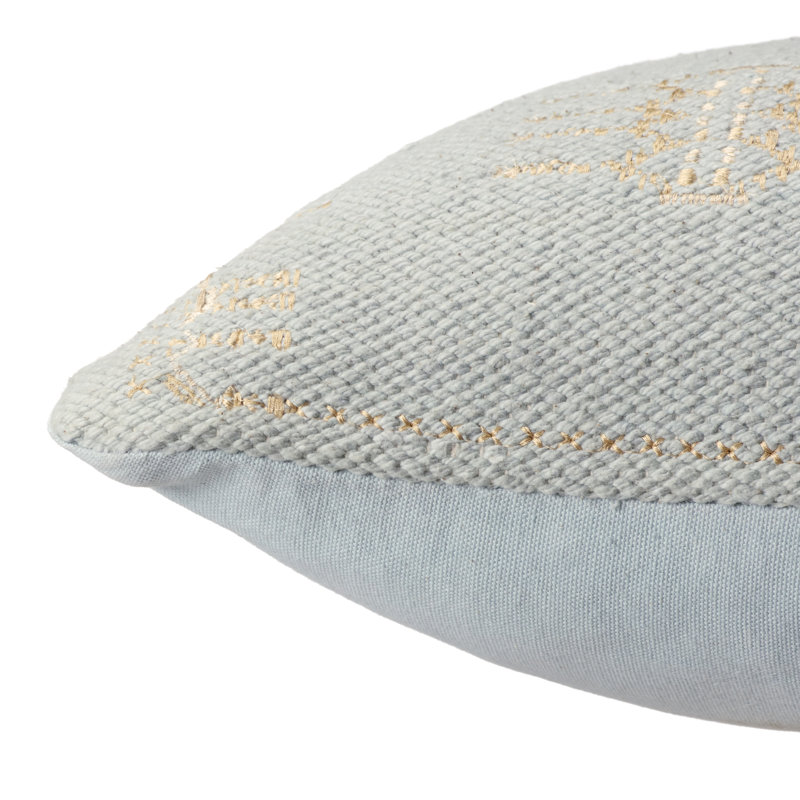 Puebla 100% Cotton Lumbar Rectangular Pillow Cover, Down