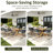 6 - Person Rectangular Outdoor Dining Set With Cushions-613189404-613189407