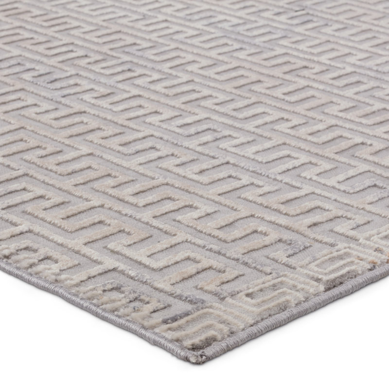 Geometric Indoor Rug, Rectangle 9'3" x 10'