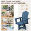 Chaise de salle à manger pivotante HDPE-129388403