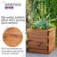Scandinavian Redwood Handmade Wood Planter Box-186467085