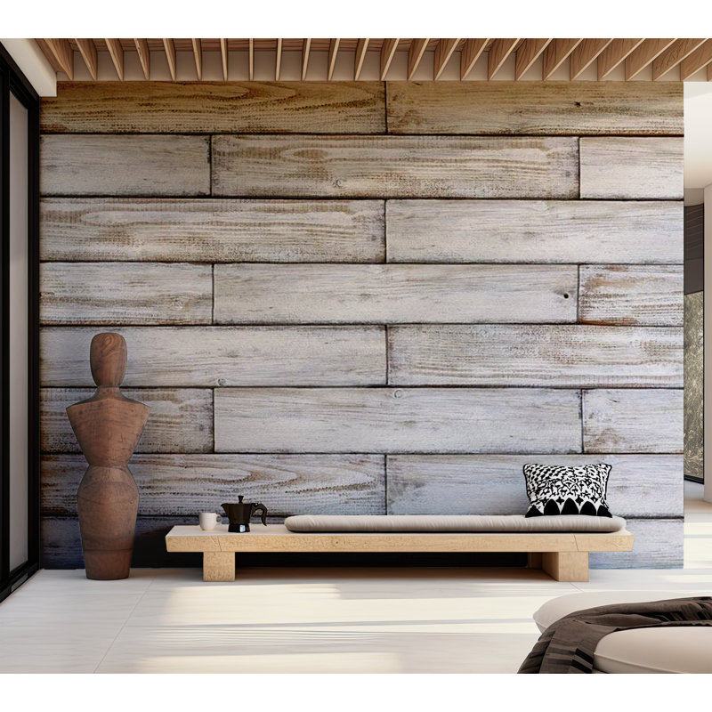 Murale en bois tissé Olivia-Jean, L 27 po x l 39 po