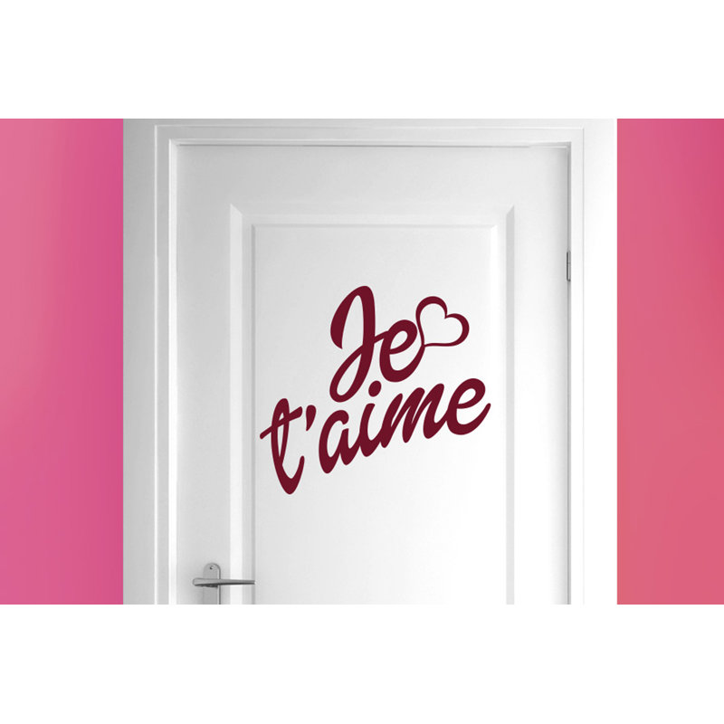 Wall Decal, Burgundy