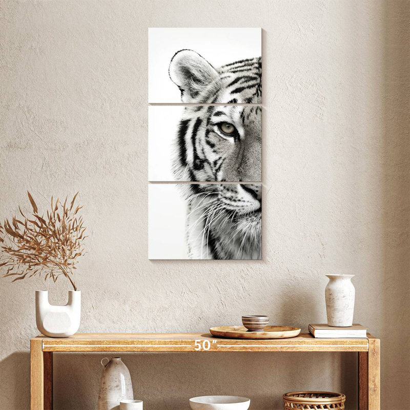 Aspect de tigre, H 38 po x l 18 po