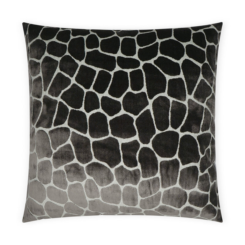 Coussin décoratif Melman, rouille, Carré 20 po