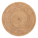 Vetter Bayou Breeze Braided Jute Luxe Area Rug