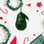 Ornement de Noël en verre Jasminko Avocado