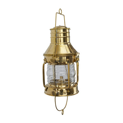 Brass Wall Candle Lantern