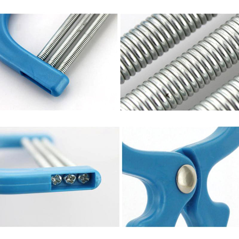 Portable Face Facial Hair Remover Threading Spring Epilator Handle Trimmer Roller Remover