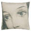 Ellen's Eyes Parchment Decorative Pillow