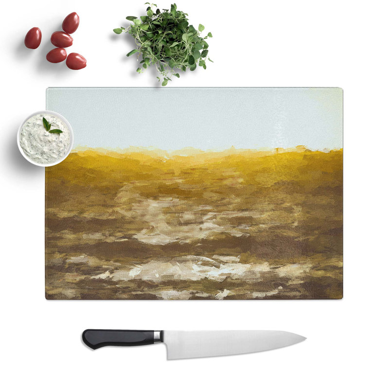 Glass Light Over The Ocean in Abstract Chopping Board, 39 cm W x 28.5 cm L