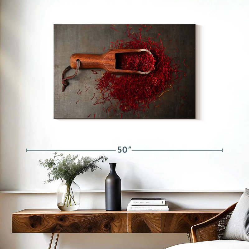 Yarlin Red Spice, 24" H x 36" W