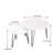 27.56'' Round Nesting Coffee Table Set Of 2-1145825723