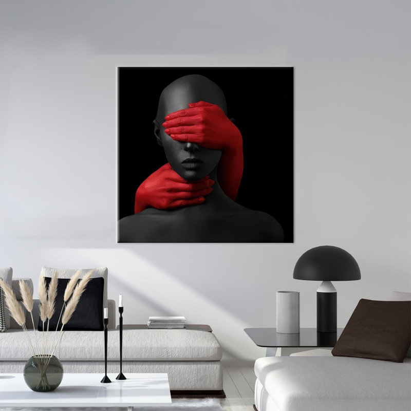 Stylish Bohemian Canvas Art for Modern Wall Decoration Perfect in Bedroom and Living Room, 20 cm H x 20 cm W, Wrapped Canvas