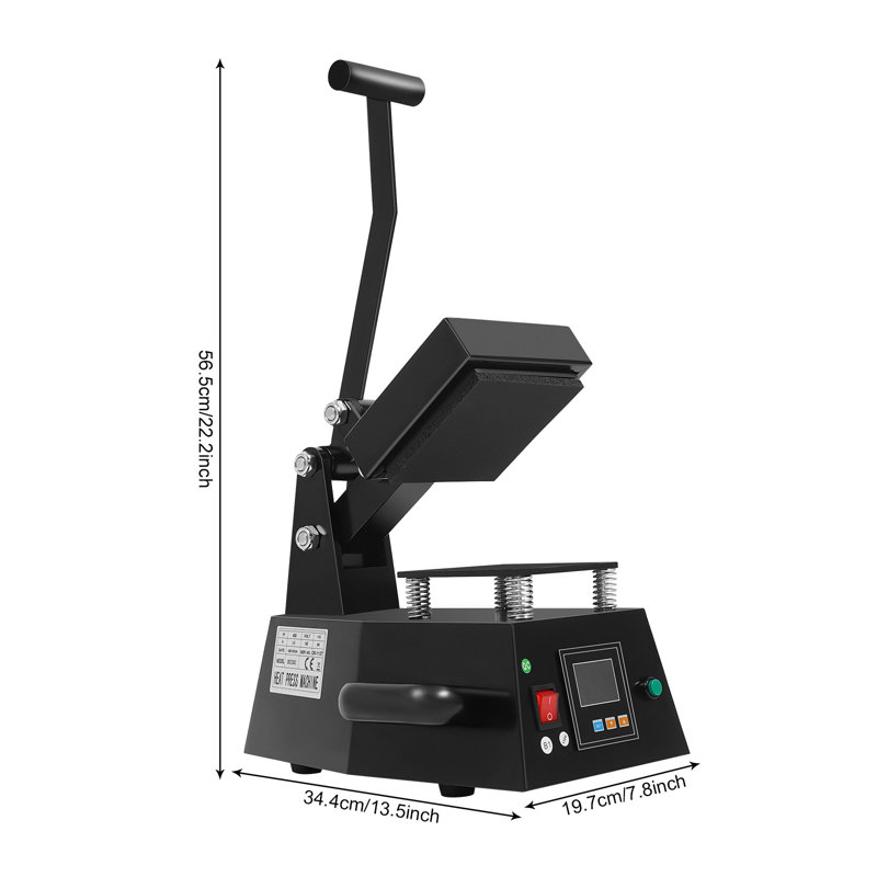 Digital Label Single Heat Press Machine