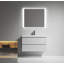 Ensemble de meuble-lavabo mural simple 35,5 po Cleethorpes