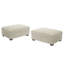 41.75cm Wide Rectangle No Pattern Footstool Ottoman-1790984418