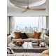 52" Willow 3 - Blade Standard Ceiling Fan with Remote Control