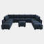 Canapé modulaire rembourré en velours Kandle-1852933579