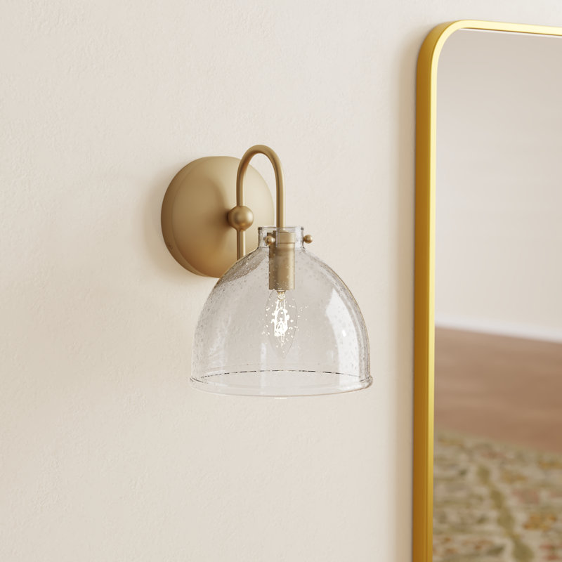 Dominick Armed Sconce, Brass